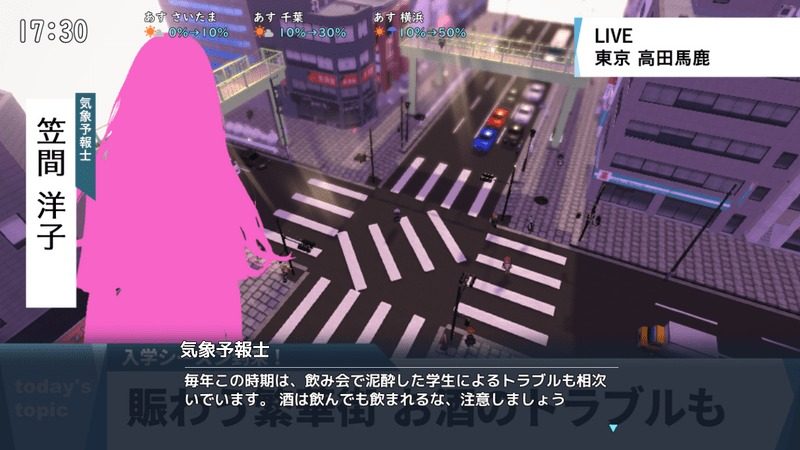 全果徘徊的女子大学生 角色路线 内容截图 1