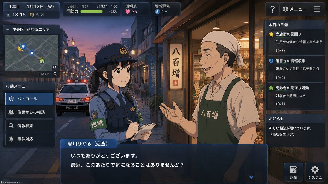 极道无赖EX 女警鮎川光 剧情分支 玩法截图 3